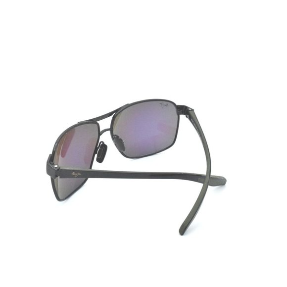 Maui Jim The Bird Mj Black with Black & Khaki Temples / MAUIGreen - Picture 5 of 5